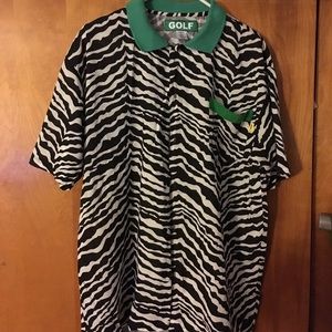 *SOLD* *SOLD* golf wang zebra striped tee